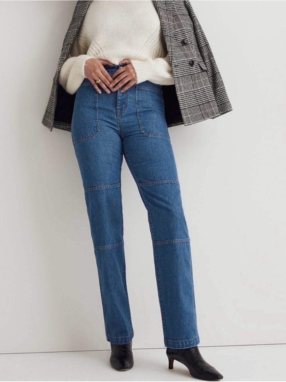 Madewell 90s Straight Leg Women's Jeans in Blue